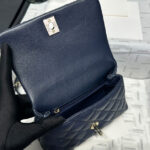 Chanel Flap Bag With Top Handle AS2215 Black